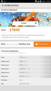 Benchmark Results 3DMark