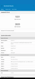 Geekbench 5 #1