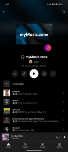 YT Music - Playlist
