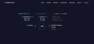 Speedtest - congstar