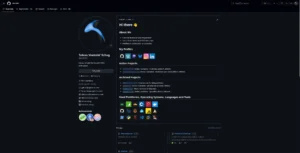 Meine GitHub Profil Seite