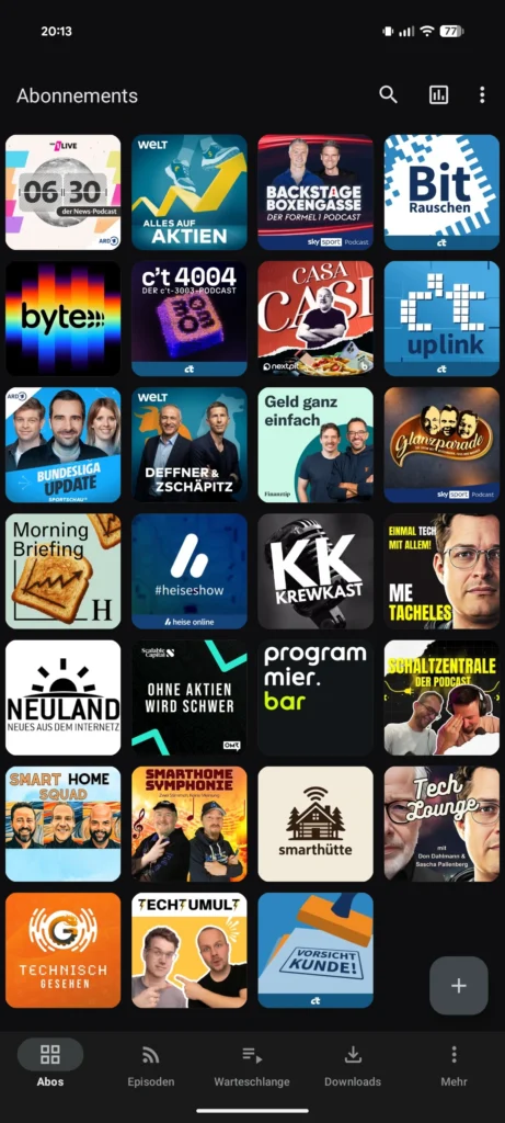 Meine Podcasts