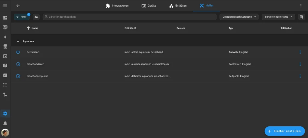 Home Assistant - Helfer