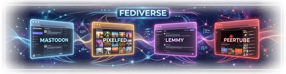 Beitragsbild Fediverse